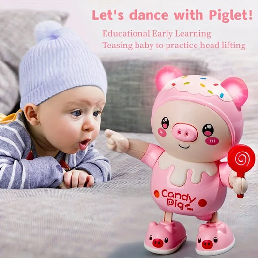 Electronic Pets Pig Dancing Toy Doll,
