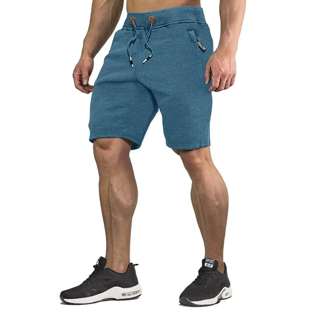 Short de course à taille élastique pour hommes