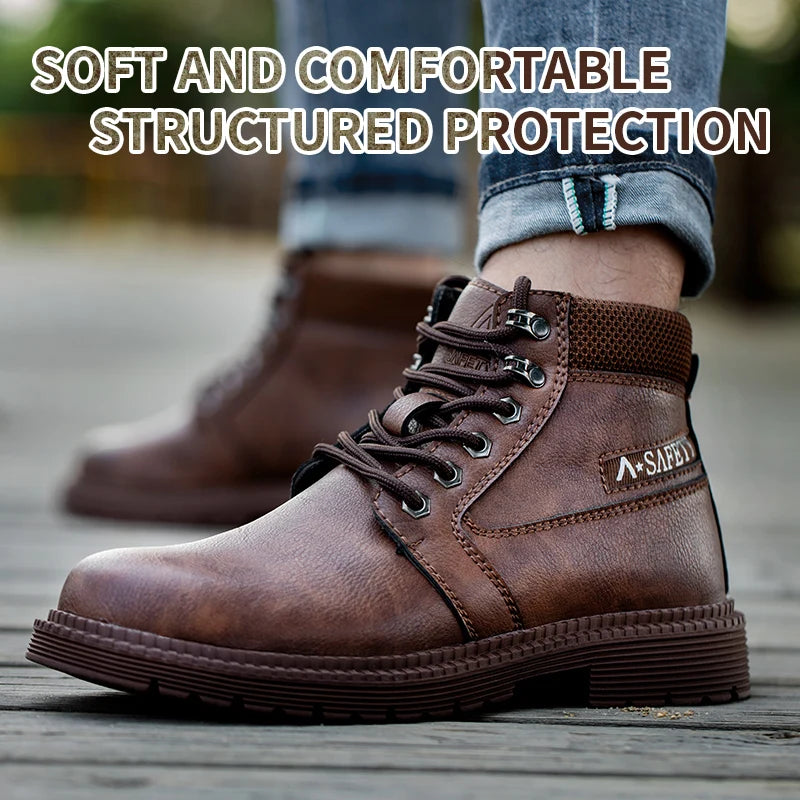 Indestructible Labor Shoes - Men's Waterproof Boots