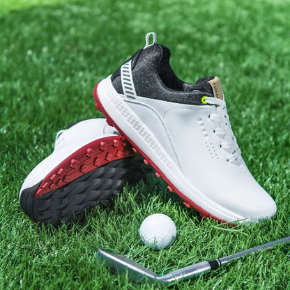 Waterproof Non-Slip Golf Shoes - Rotary Buckle