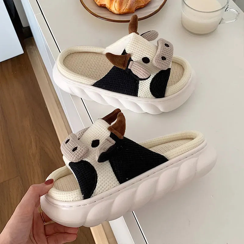 Cute Home Breathable Slippers for Unisex