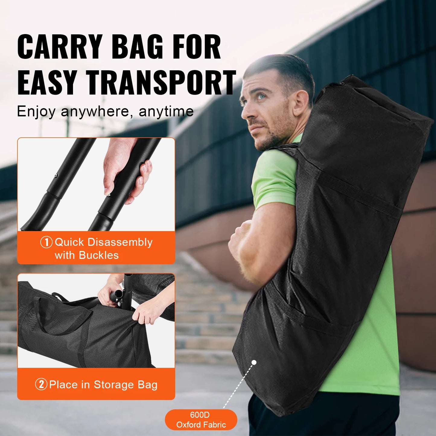 Doppelhängematte mit 450 Pfund Tragkraft und Stahlständer