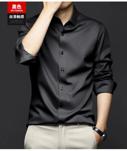 6XL Men's Long Sleeve Shirt