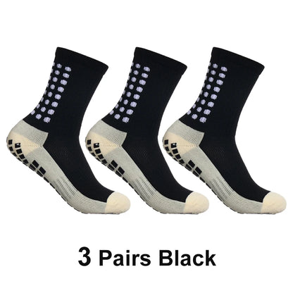 Atmungsaktive Fußballsocken für Herren mit Wabenstruktur und Grip