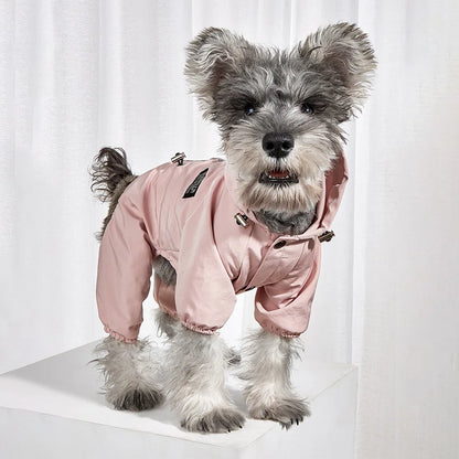 Manteau imperméable pour chien – Combinaison imperméable pour animal de compagnie.