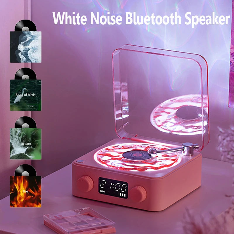 Retro Bluetooth Speaker with Ambient Light