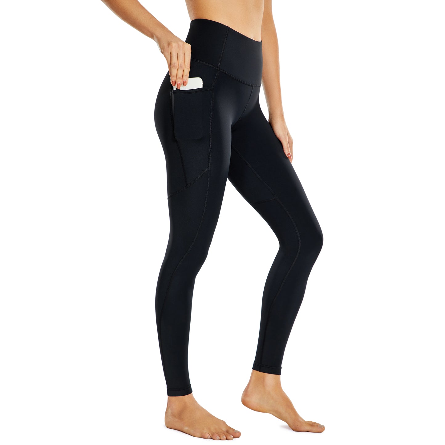 Legging cargo taille haute pour femme