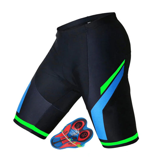 Breathable Summer Cycling 9D Padded Shorts - Men's Fitness Shorts