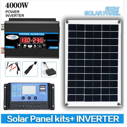 Complete Solar Panel Kit With Battery And Inverter