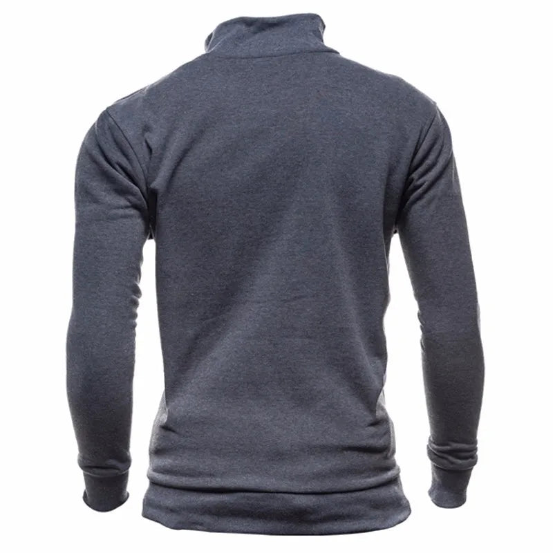 Veste zippée à capuche coupe slim pour homme