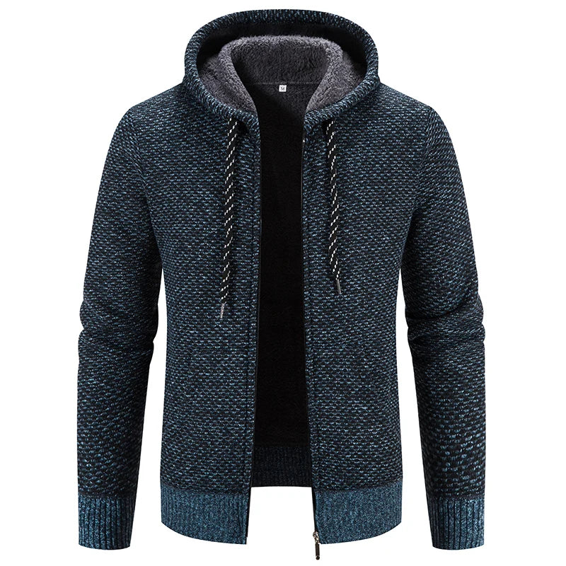 Veste à capuche de baseball slim fit pour homme