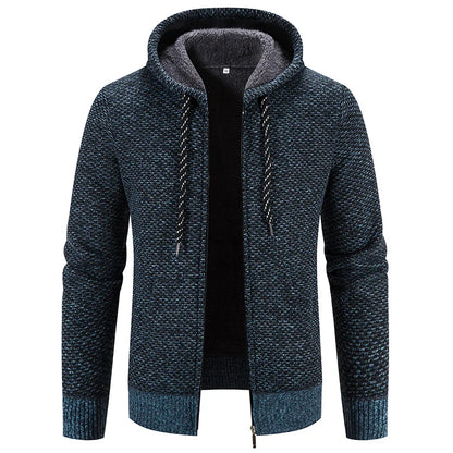 Veste à capuche de baseball slim fit pour homme