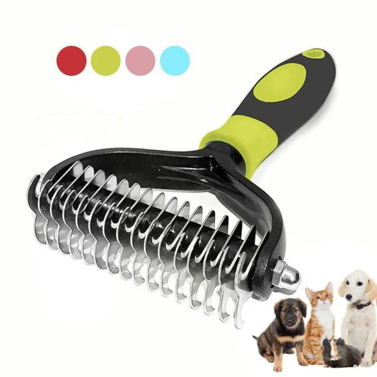 Pet Dog Hair Remover Dog Brush Stainless Steel Cat Comb Grooming