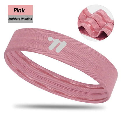 Bandeau de sport unisexe respirant pour la course et le tennis 