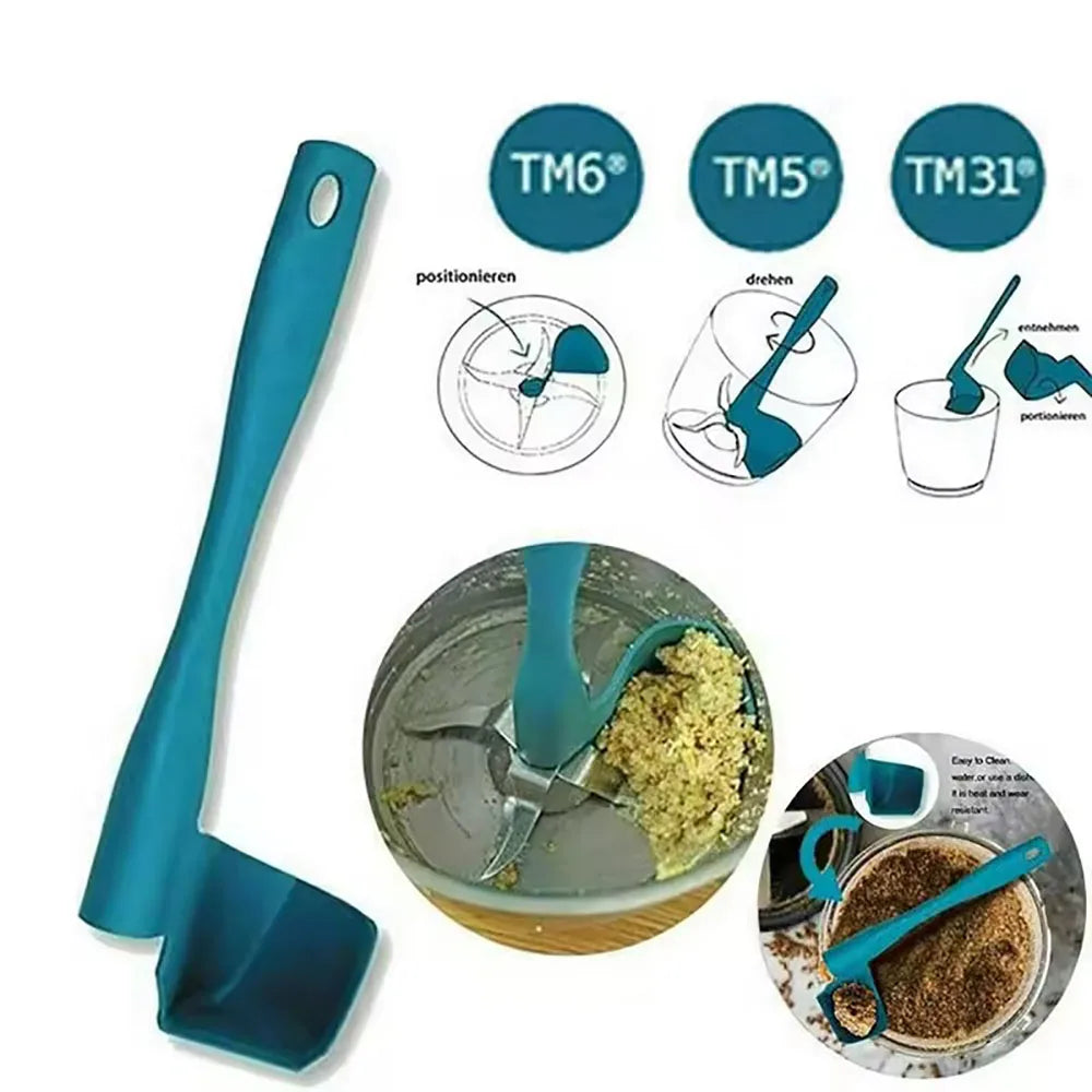 Rotierender Rührtrommelspatel für Thermomix TM5, TM6 und TM31 – Multifunktionaler rotierender Küchenschaber