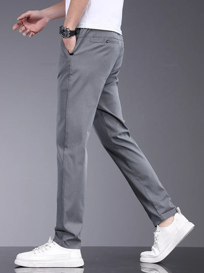 Bamboo Fiber Summer Men’s Casual Pants