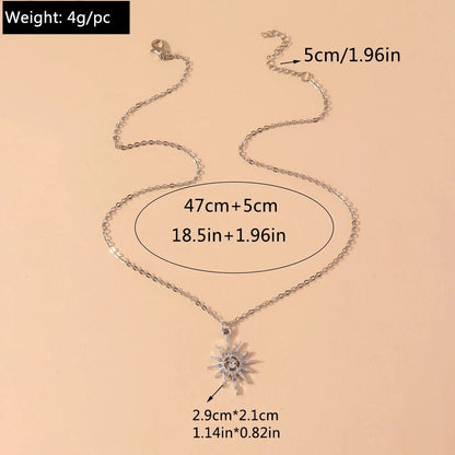 Silver Color Long Tassel Pendant Bow Necklaces