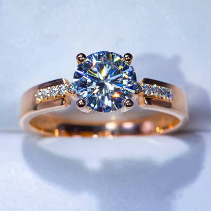 Silver/Gold Engagement Rings for Women