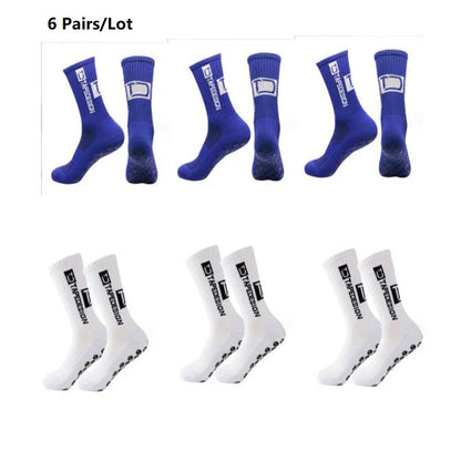 Mid-Calf Anti-Slip Sports Socks for Men