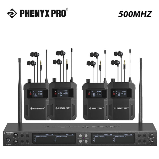 Phenyx Pro Quad-Channel Wireless Monitor System