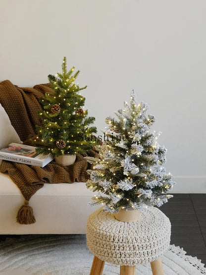 Mini décoration de table lumineuse pour sapin de Noël