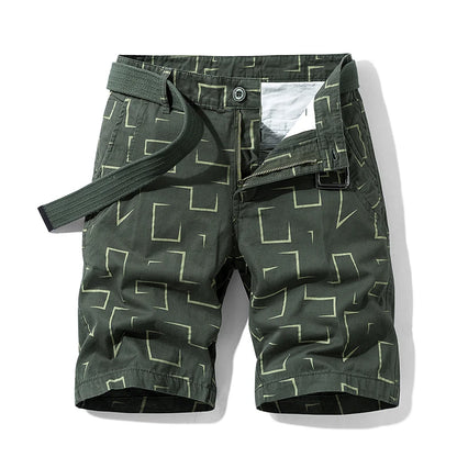 Short multi-poches en coton pour homme