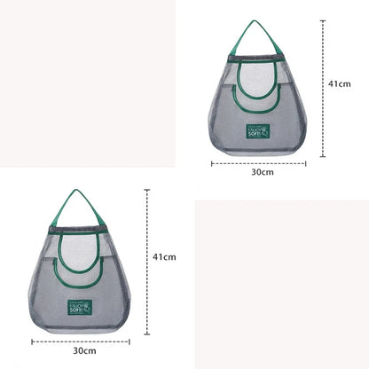 Kitchen's Multi-Layer Hanging Mesh Bags