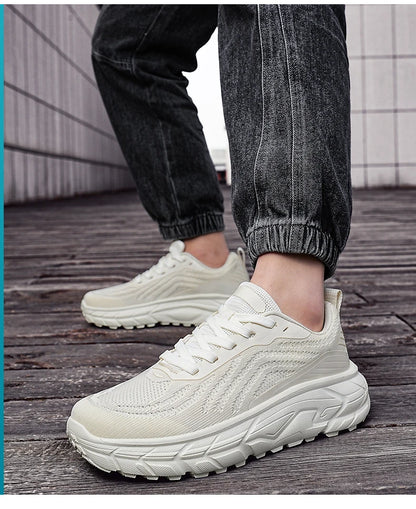 Schwarze, atmungsaktive, rutschfeste Damen-Laufschuhe