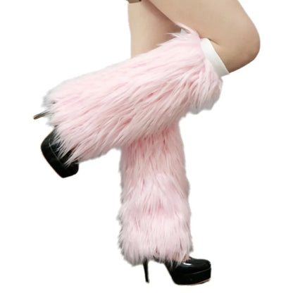 Women's Furry Leg Soft Faux Fur Boots