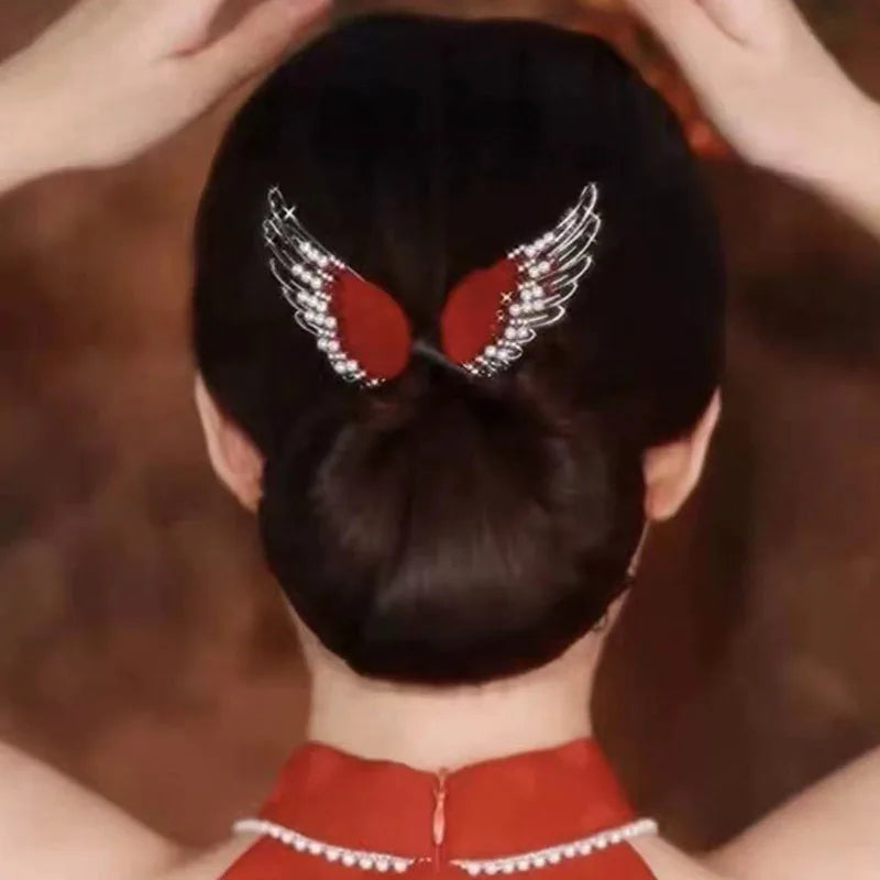 Haarwickler mit Schleife für Damen – Haarknotenformer & praktische Haarnadel