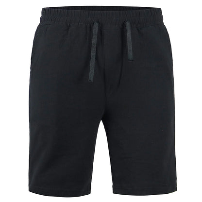 Men's Casual Cotton-Linen Drawstring Shorts