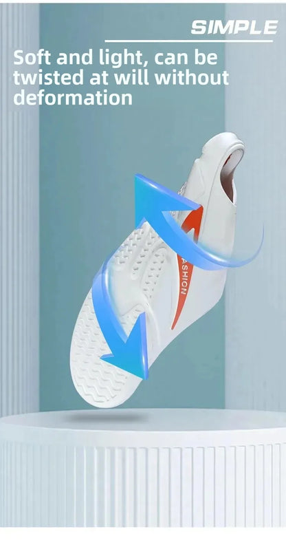 Lässige Slipper mit dicker Sohle für den Innen- und Außenbereich