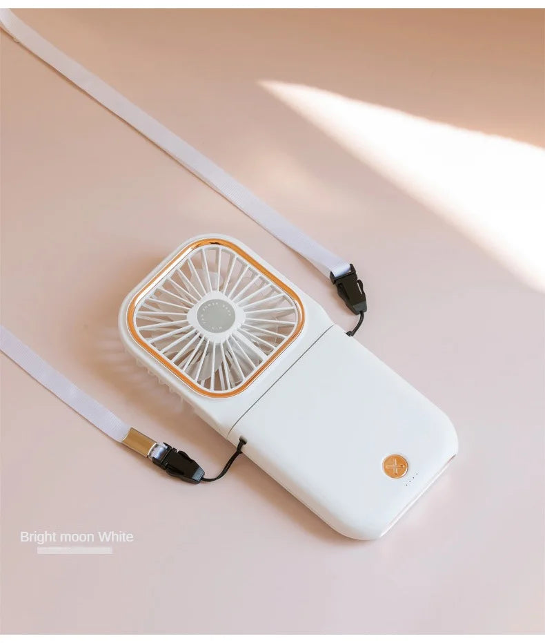 Outdoor Handheld Ultra Quiet Mini Desktop Fan