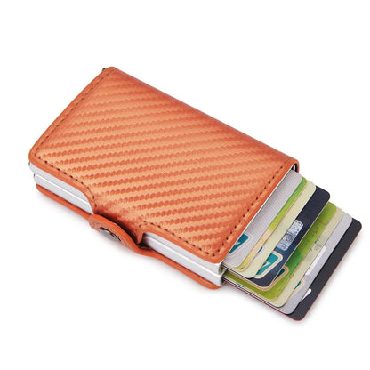 Carbon Fiber Double Anti-RFID Credit Card Holder