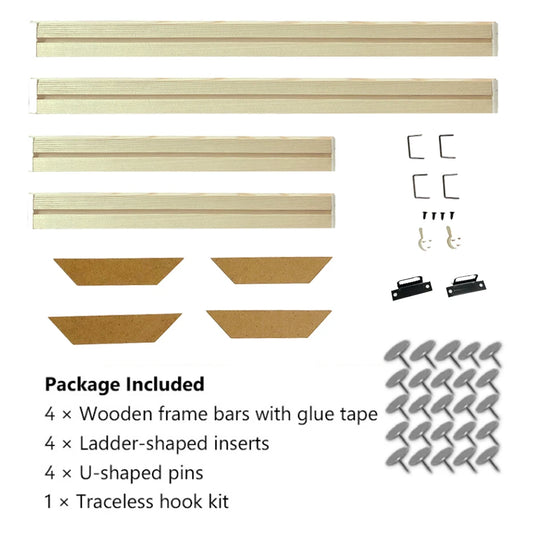 DIY Wooden Frame for Canvas Diamond Painting