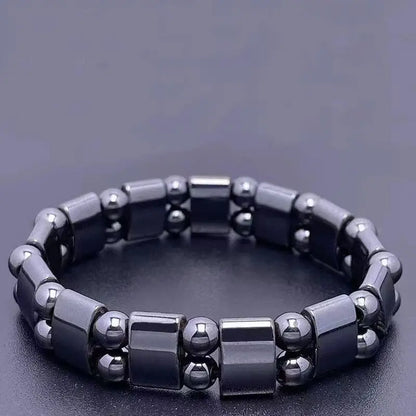 Women's Beaded Elastic Weight Loss Magnetic Healing Bracelet