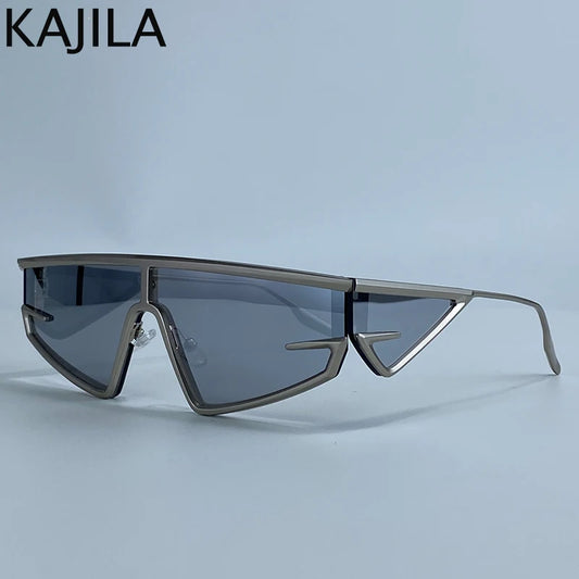 Unisex Windproof Y2K Square Shield Sunglasses