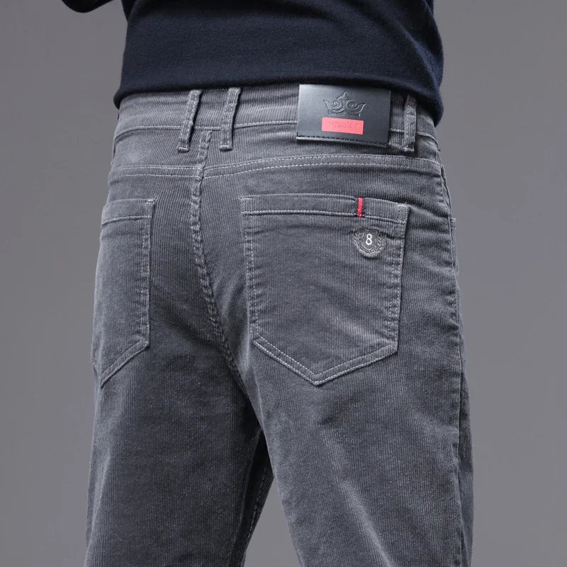 Men's Autumn Straight Slim Versatile Cargo Pants