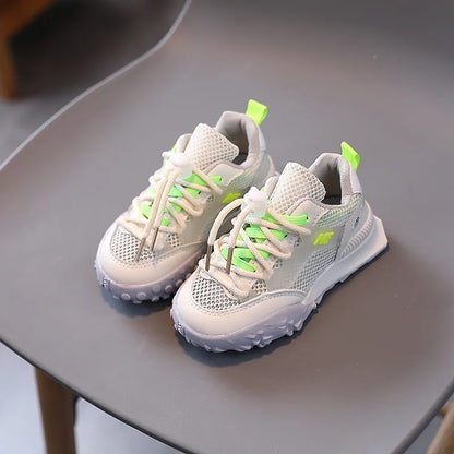 Children Spring Autumn Breathable Comfortable Running Shoes