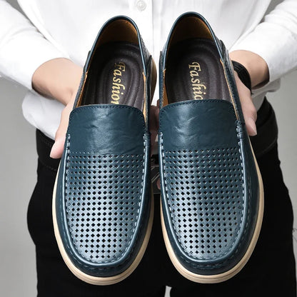 loafers men, genuine leather, mens leather loafers, genuine leather loafers, breathable loafers