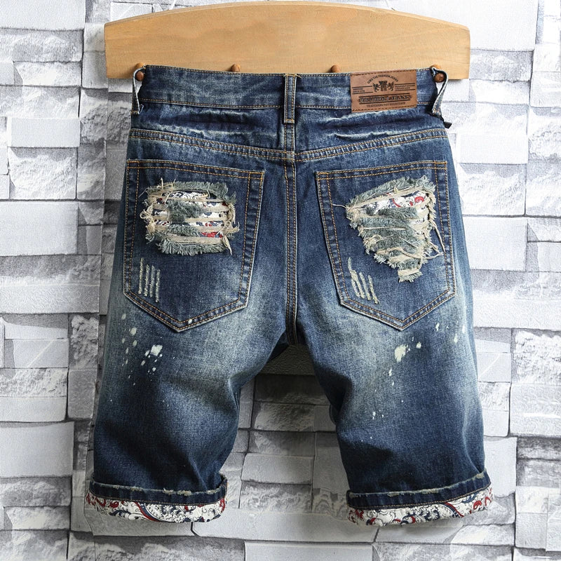 denim shorts, shorts men, ripped denim shorts, denim shorts men, shorts men's, ripped shorts, mens slim shorts