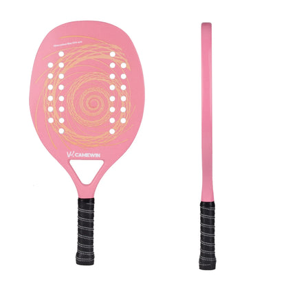 High Quality 3K Carbon and Glass Fiber Beach Tennis Racquet with Bag and Ball