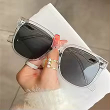Unisex Punk UV400 Oversized Square Sunglasses