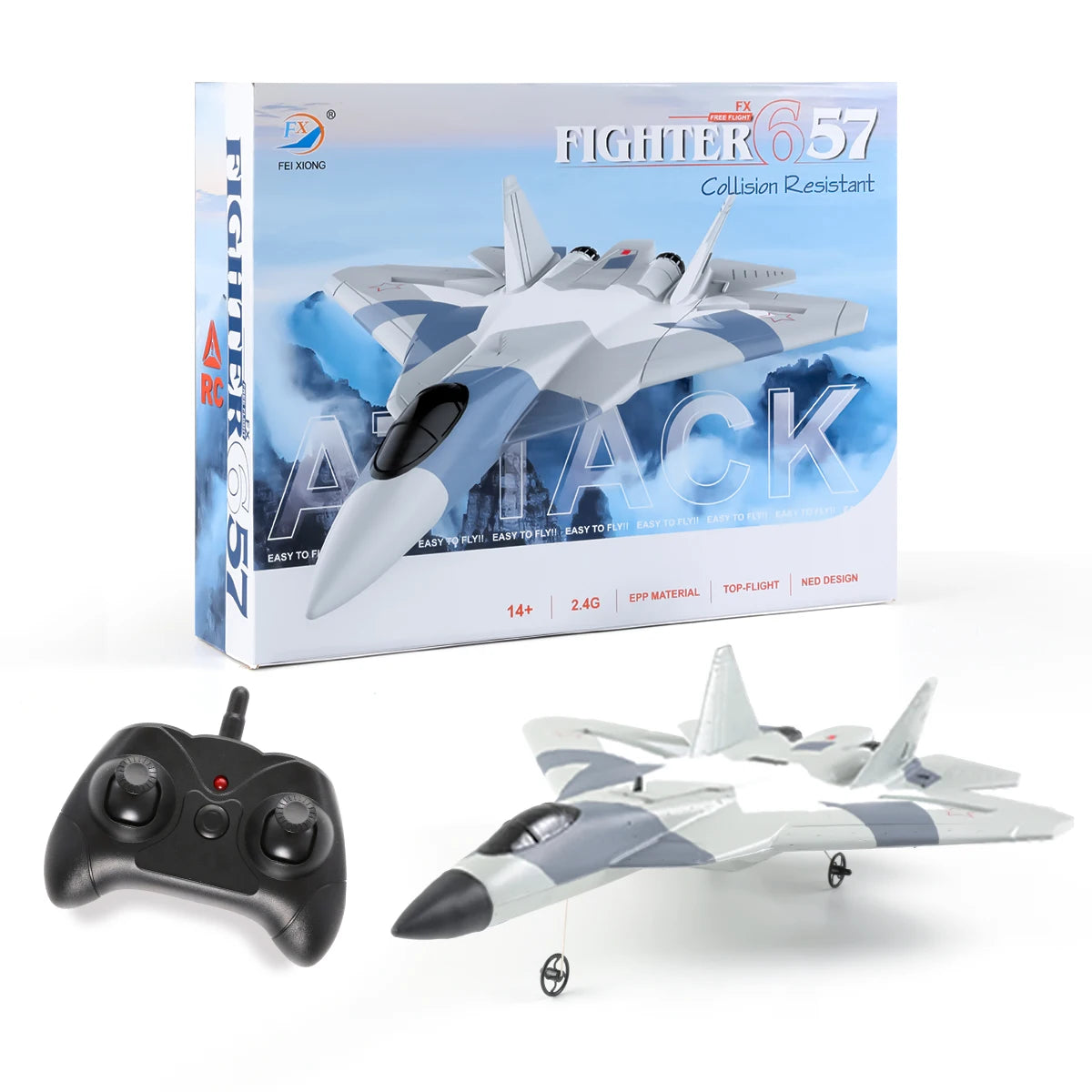 LED-Leuchten 2,4 G RC SU35 Flugzeuggleiter