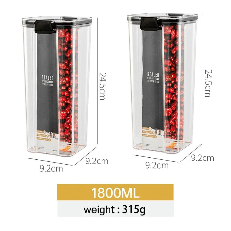 Sealed Ring Kitchen Storage Box