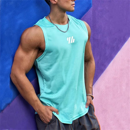 Men's High-Quality Mesh Sleeveless Gym Vest