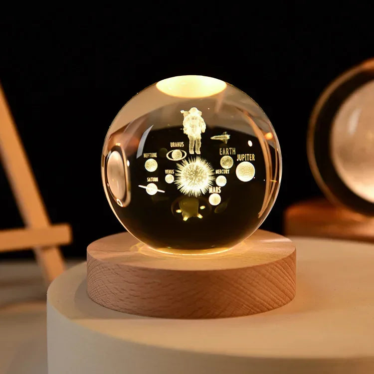 3D-Kristallplaneten-Nachtlicht-Astronomie-Globus