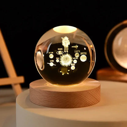3D-Kristallplaneten-Nachtlicht-Astronomie-Globus
