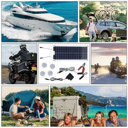 12V/24V Waterproof Solar Panel Charger