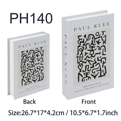 Openable Fake Book Storage Box Kit